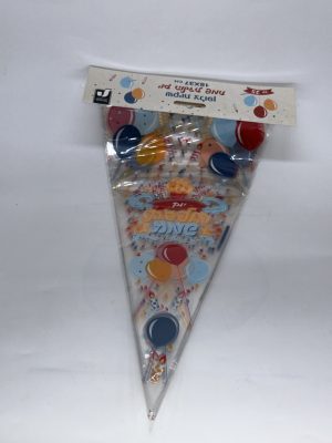 שקיות צלופן יום הולדת שמח 18*37 25 יח'