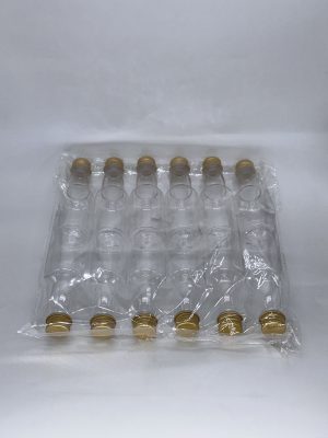 בקבוק פלסטיק – פקק מתכת 70 מ"ל 12 יח׳