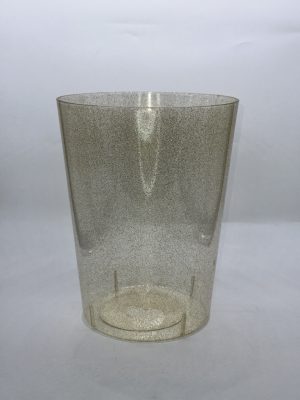 אגרטל עגול גדול נצנץ זהב